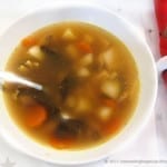 Zupa pieczarkowo-grzybowa z ziemniakami