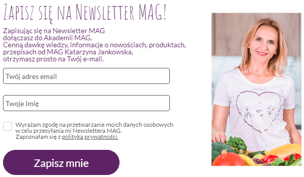 Zapis na Newsletter MAG Zagraniczne Wakacje Alergika