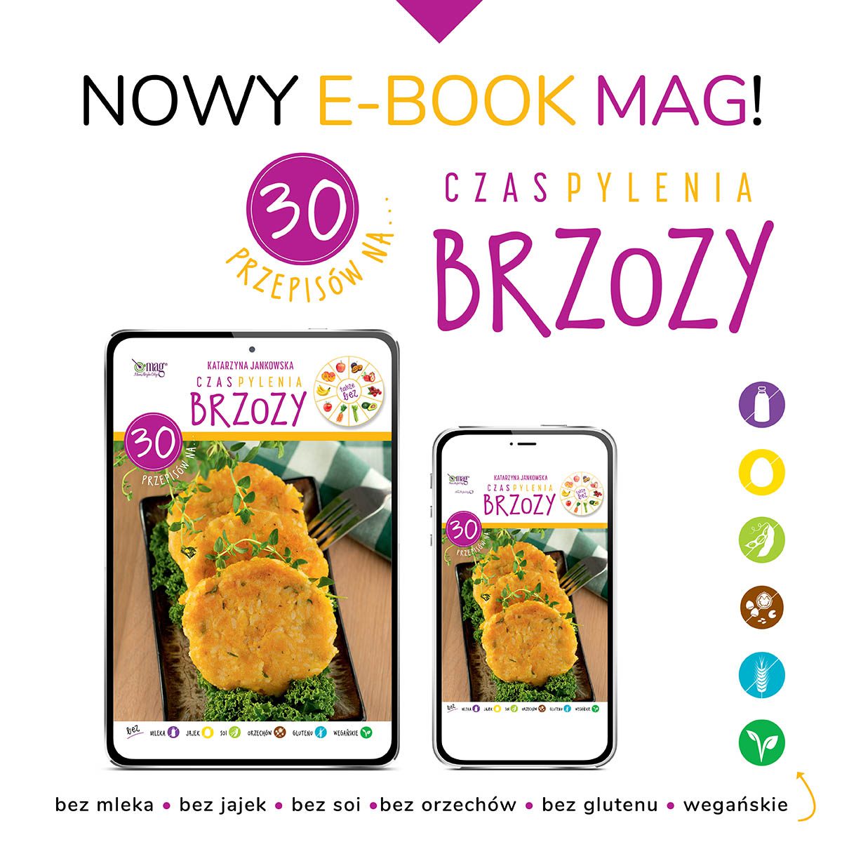 E-book "30 przepisów na... CZAS PYLENIA BRZOZY"
